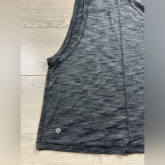 Lululemon Cardio Squad Tank II Heathered Black - Picture 7 of 10